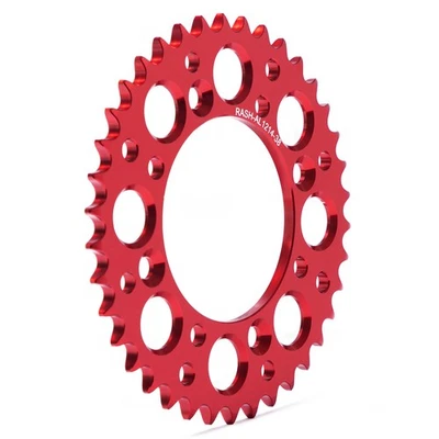For Honda 38 Tooth 520 Pitch Rear Aluminum Sprocket CR50 83 84 85 CR80 82-84 Red - Image 1 of 4
