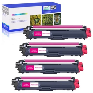 4-pak toner magenta TN225MG TN225 do Brother HL-3172CDW HL-3142CW MFC-9330CDW - Zdjęcie 1 z 24