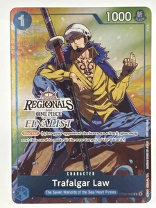Trafalgar Law ST03-008 EN UNA PIEZA TCG 2024 ONLINE REGIONALES Finalista-Nuevo - Imagen 1 de 4