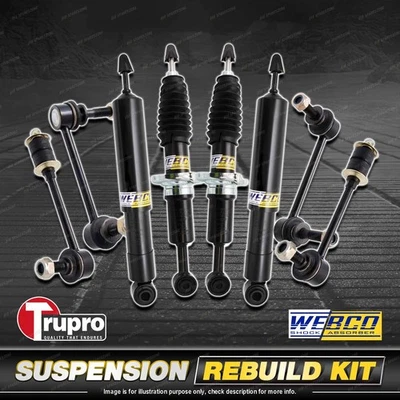 Front + Rear Webco Shock Absorber Sway Bar Link Kit for Toyota FJ Cruiser GSJ15 - image 1 of 3