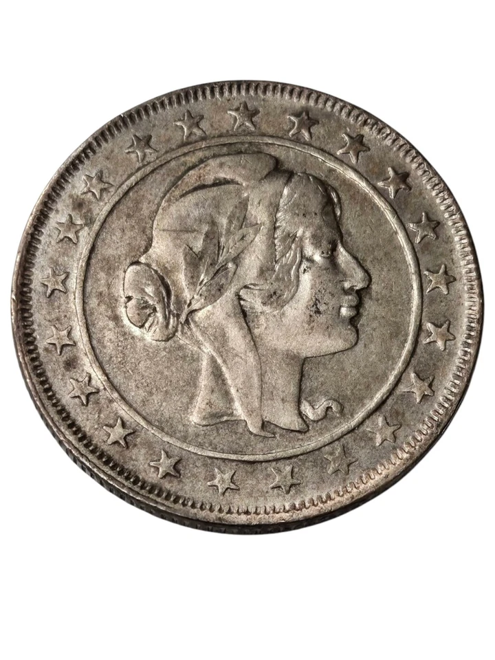 Brazil 1924 2000 Reis Foreign Coin  - Image 1 of 2