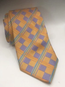 Steven Land Multicolor Square Men's Tie. - Picture 1 of 3