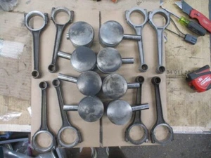 Ford Flathead V8-60 .030 Over Pistons and Connecting Rods Vintage IK - Picture 1 of 19