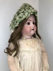 28” Antique German Simon & Halbig Heinrich Handwerck Bisque Doll Compo Body SC3 - Picture 1 of 24