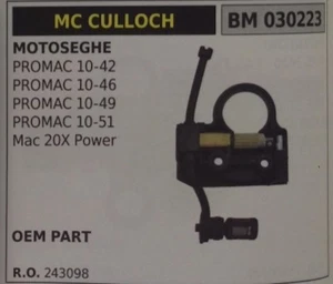 243098 POMPA OLIO MOTOSEGA McCULLOCH PROMAC 10-42 10-46 10-49 10-51 MAC 20XPOWER - Imagen 1 de 1