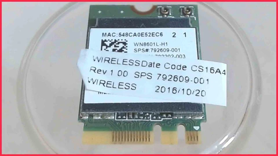 Wlan W-Lan WiFi Karte Board Modul Platine WN8601L-H1 HP ProBook 640 G2 - Bild 1 von 1