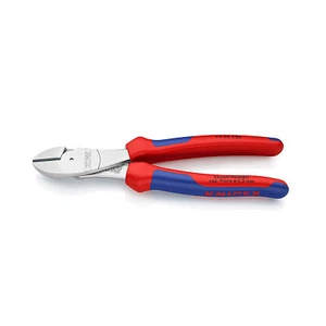 8" High Leverage Diagonal Cutter Pliers Nipper Piano Wire Cutting 74 05 200 SB - Picture 1 of 3