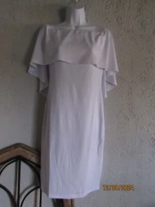 Grace Karin nwt sz S white cocktail dress off shoulder pencil dress slit skirt - Picture 1 of 6