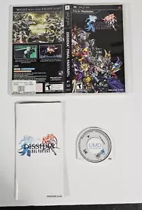 Dissidia Final Fantasy (Sony PSP, 2009) PlayStation Complete CIB Manual - Picture 1 of 3