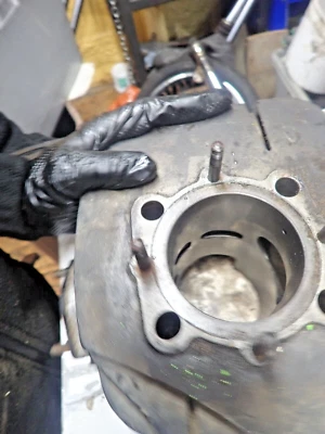 Yamaha RT2 MX  360 1972 Cylinder Jug Barrel - Image 1 of 4