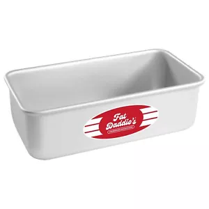 Fat Daddio's BP-5642 Anodized Aluminum Bread Loaf Pan 7.75 x 3.75 x 2.5 Inch - Picture 1 of 7