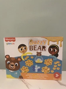 Fisher Price Games Buzzy Bear. Ages 3+. Children Board Games. Family Game Night - Picture 1 of 3