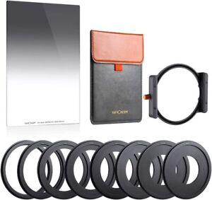 K&F Concept Soft GND8 Square Filter Kit + Metal Filter Holder + 8 Adapter Rings