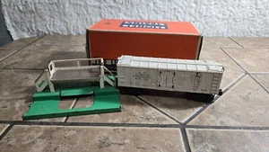 LIONEL dopoguerra n. 3472 Set auto latte funzionante in scatola originale piattaforma 3462 - Foto 1 di 2