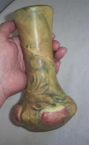 Vintage Weller Keramik Vase Apfel 7" - Bild 1 von 7