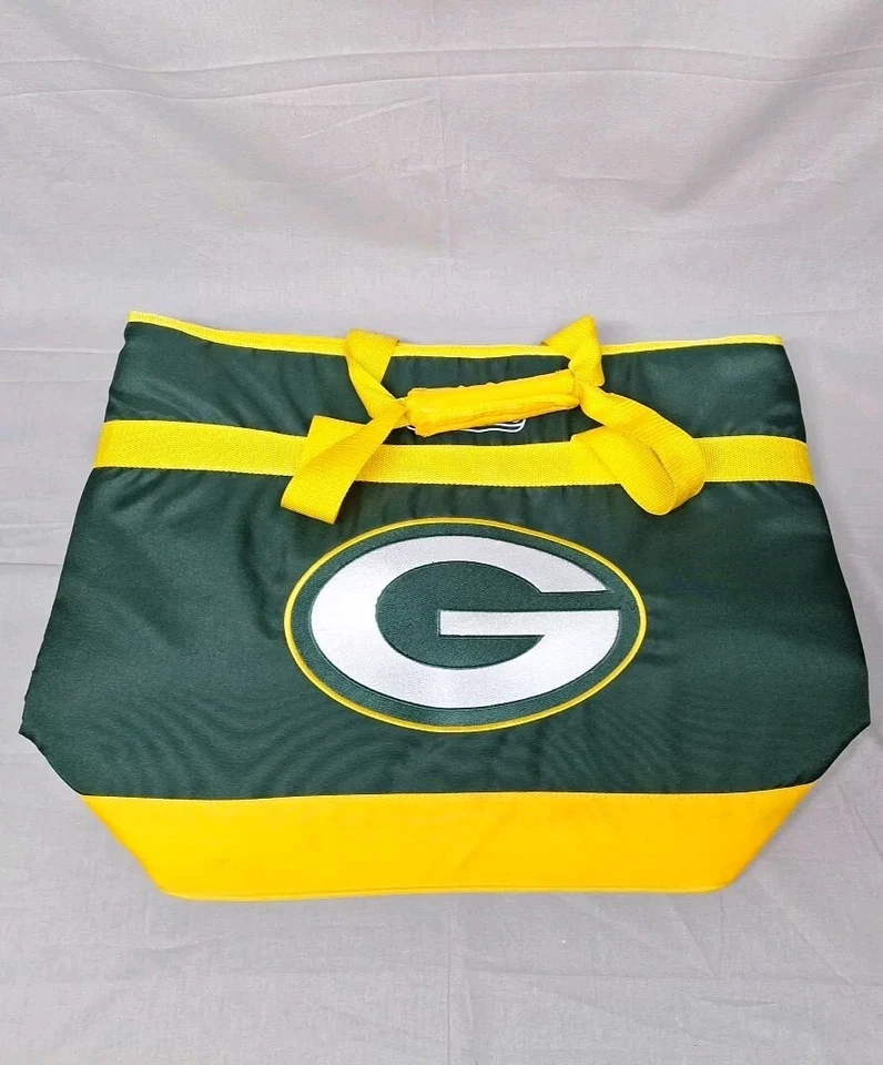 NFL Green Bay Packers Coleman Enfriador de Comestibles BOLSO AISLADO 22" X 16" Foto 1 de 4