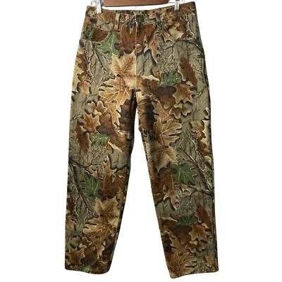 Pantalones Camuflados Cabela’s Hombre’s 32 Reg. Advantage Denim Caza Camping Árbol Real Foto 1 de 4