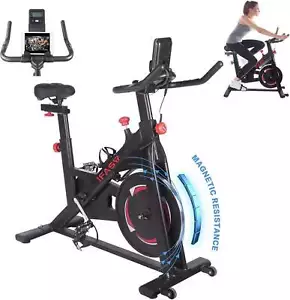 cycling Bike for Home Indoor Exercise Bike with LCD Monitor and Comfortable Seat - Picture 1 of 15