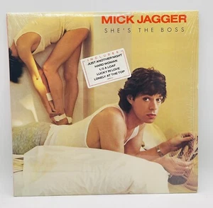 Mick Jagger She’s The Boss LP 1985 Columbia Pitman Press EX Shrink - Imagen 1 de 8