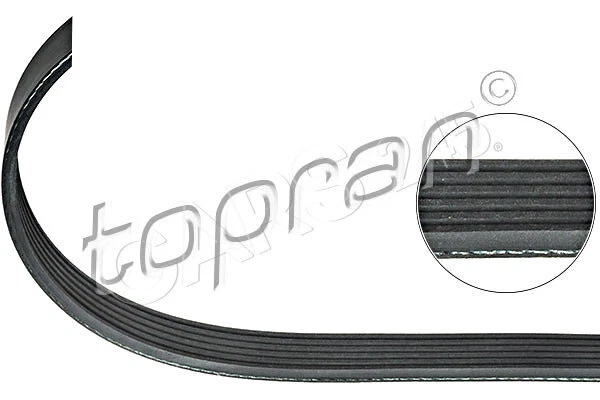 Courroie trapézoïdale à nervures pour OPEL VAUXHALL PEUGEOT CITROEN AUDI ASTRA F CC SW 5750VG - Photo 1/1