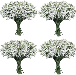Babys Breath Artificial Flowers,30 Pcs Gypsophila Real Touch Flowers for Wedding - Picture 1 of 9