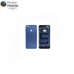 Cache Batterie Vitre Arrière Bleu pour Huawei P Smart - Photo 1 sur 1