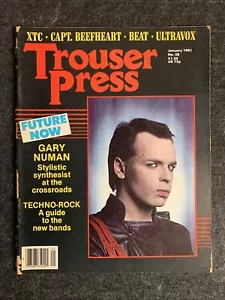 Hosenpresse Magazin: Januar 1981: Gary Numan Cover - Bild 1 von 5