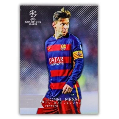 2016 Topps UEFA Champions League Lionel Messi #1 FC Barcelona - Image 1 of 3