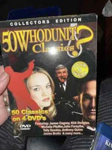 50 Whodunit Classics On 4 DVDs Box Set—nice ! - Picture 1 of 2