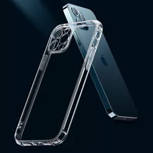 Custodia morbida gomma trasparente antiurto per iPhone 14 13 12 11 Pro Max XS XR - Foto 1 di 6