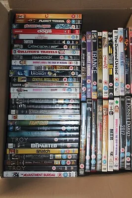 50 X Job Lot Bundle DVD’s Hollywood Films Movies Mixed Genre Action Comedy 1504 • 12.07£