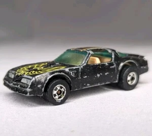 Hot Wheels Hot Bird Firebird Trans Am Black 1977 Black Walls Vintage - Picture 1 of 6