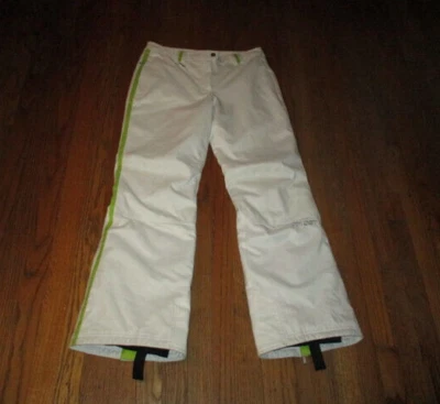 Pantalones de esquí SPYDER Thinsulate XTL 10.000 blancos para mujer talla 10 Foto 1 de 4
