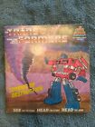 1986 Transformers Storms of Destruction "Read-Along" Record & Book 1985