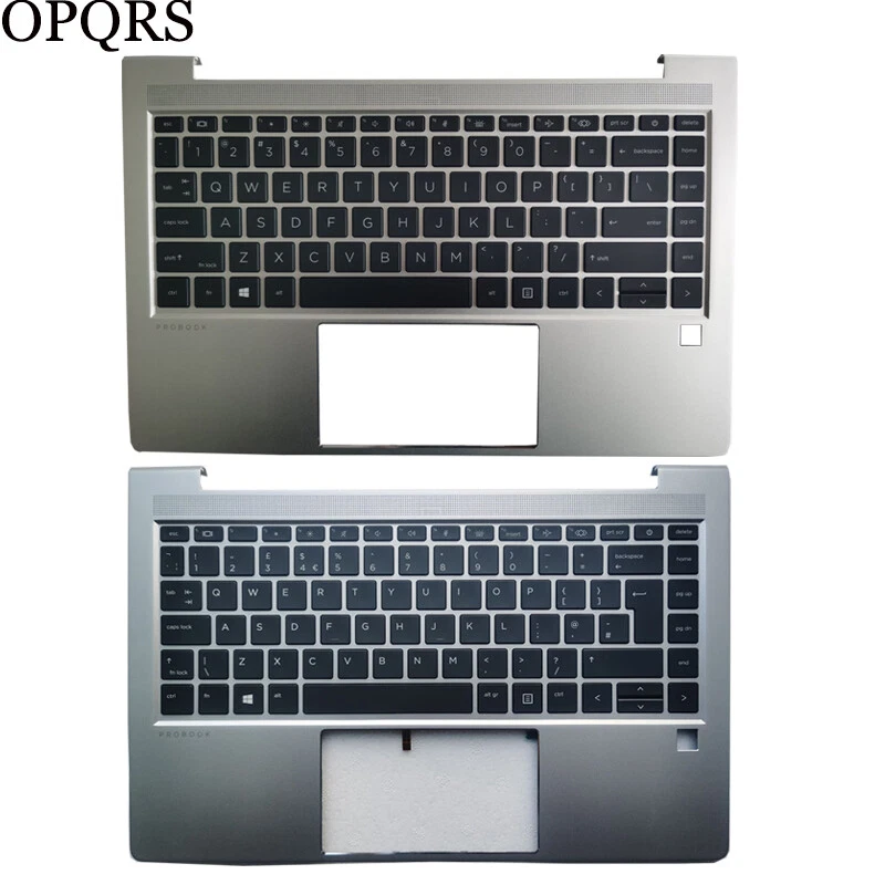 M21668-001 Laptop for HP ProBook 640 G8 UK/US Keyboard Palmrest Cover Backlit - Image 1 of 4