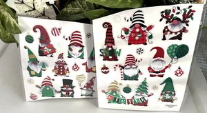 Stick*A*Bilities Gnomo Navidad Lámina de Oro Paquete de 28 Piezas - Imagen 1 de 3