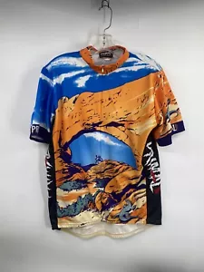 PRIMAL Herren XL Radtrikot Postkarte Klippe orange Radtrikot hergestellt in den USA - Bild 1 von 7