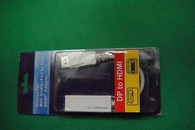 Displayport DP Male to HDMI Female Converter Adapter Monitor TV Plasma AV Cable - Image 1 of 4