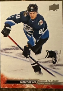 2022-23 UD Extended Series Base All Star Team #677 Sebastian Aho - Picture 1 of 2
