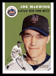 2003 Topps Heritage Joe McEwing #223  New York Mets