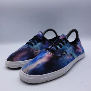 Vans Off the Wall Lace Up Athletic Shoe Womens Size 9 Mens 7.5 TB4R Blue Purple - Picture 1 of 9