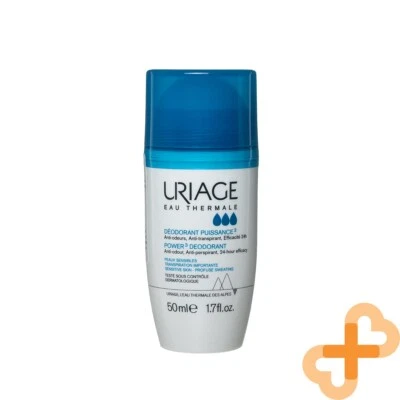 Uriage Power3 Deodorant 50ml Sensitive Skin Anti-Odor 24h Anti-Perspirant - Image 1 of 4