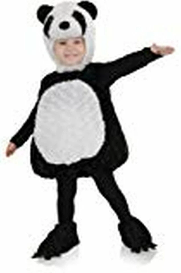 UNDERWRAPS BELLY BABIES PANDA BEAR KID'S HALLOWEEN COSTUME 25813 ASST SIZES NEW - Image 1 of 1