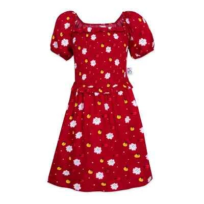 NWT Disney Store ILY 4ever Snow White Woven Dress Red Girls Size 9/10 - Image 1 of 4