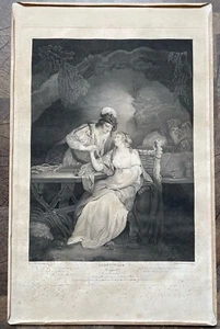 Caroline Watson 1761-1814 Francis Wheatley 1747-1801 Shakespeare Tempête - Picture 1 of 12