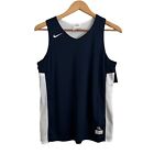 Nike Boys Reversible Basketball Game Practice Jersey Blue/White Size XL NEW