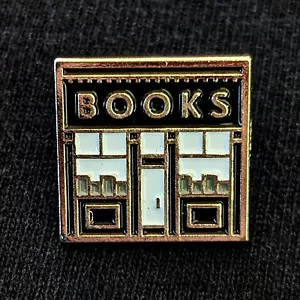 Buchhandlung Frontfenster Display Gold und Schwarz Pin - Bild 1 von 2