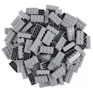 LEGO® 2x4 Steine Bausteine Hellgrau - verschiedene Stückzahlen - NEU 3001 - Bild 1 von 4