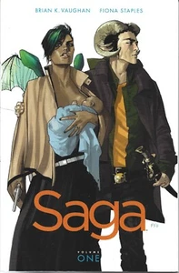 Image Comics - Saga - Volume 1 - Comic Book - 2015 - NEW - UNREAD - UK FREEPOST - Foto 1 di 2