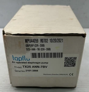 Tapflo #TX25 ANN-7BV Pump - Picture 1 of 4